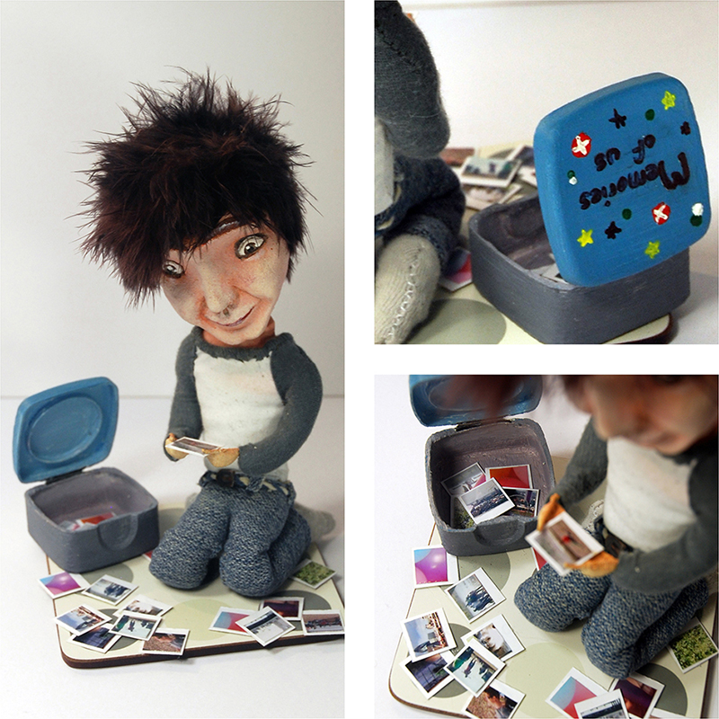 Neil Hughes Puppet Illustration | Memories | Jason Model