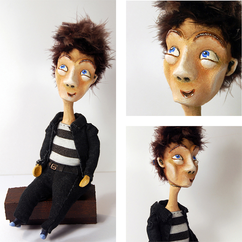 Neil Hughes Puppet Illustration | Memories | Mario Model
